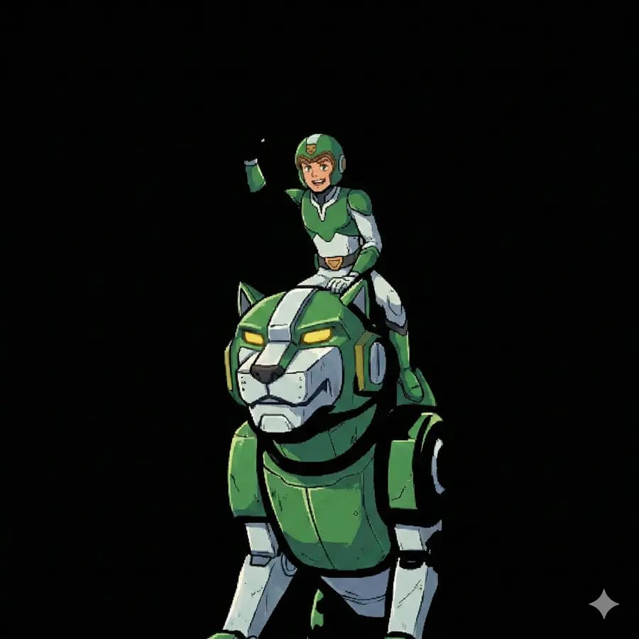 Green Lion — Pidge